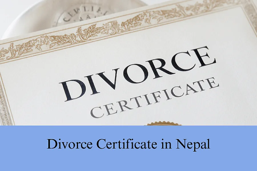 Divorce Certificate in Nepal | Divorce Paper & Process in Nepal