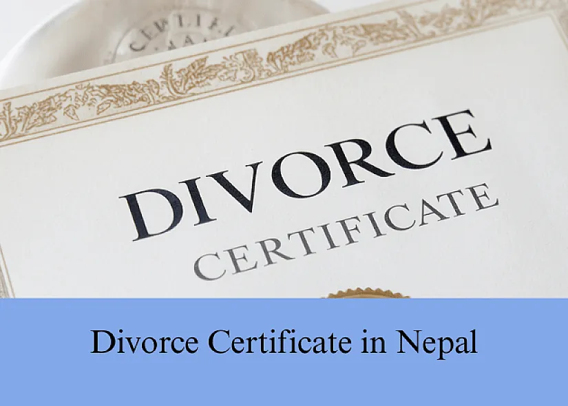 Divorce Certificate in Nepal | Divorce Paper & Process in Nepal
