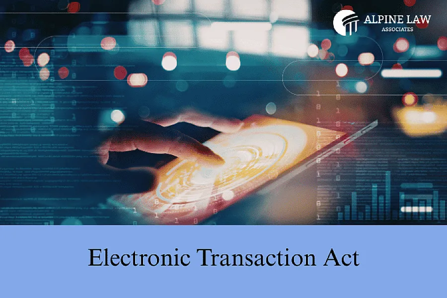 Electronic Transaction Act 2063